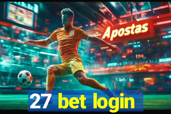 27 bet login